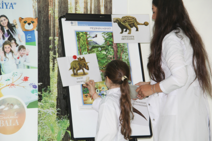 “Uşaqlar üçün ekoloji laboratoriya” layihəsi çərçivəsində Paleontologiya mövzusunda təlim keçirilmişdir