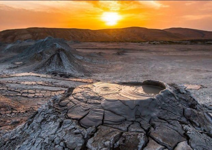 Mud volcanoes