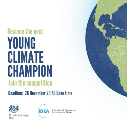 Applications are Open for Young Climate Champions 2