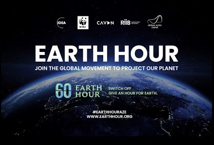 Bakıda “Yer saatı 2024” (Earth Hour 2024) beynəlxalq kampaniyasının keçirilməsi